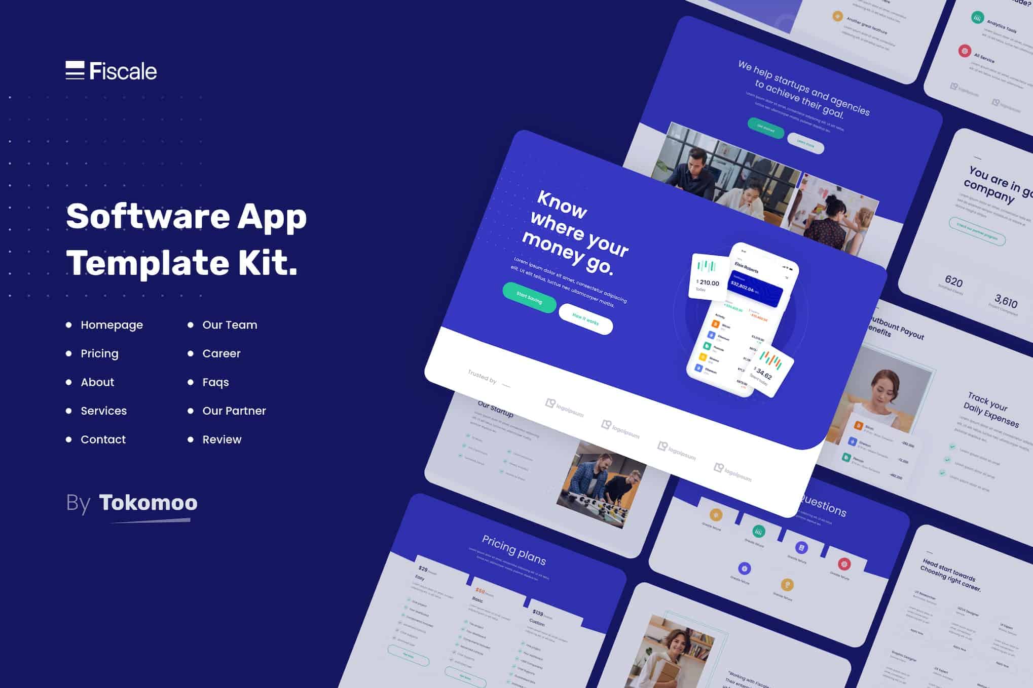 Fiscale | Business & Finance Startup Elementor Template Kit