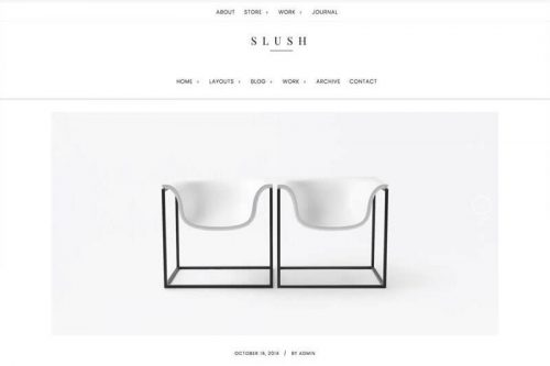 Slush Pro Theme by Studiopress + Genesis Framework