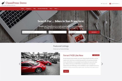 ClassiPress Theme - AppThemes