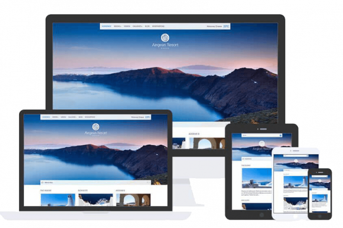 Aegean Resort Theme by Css Igniter Themes