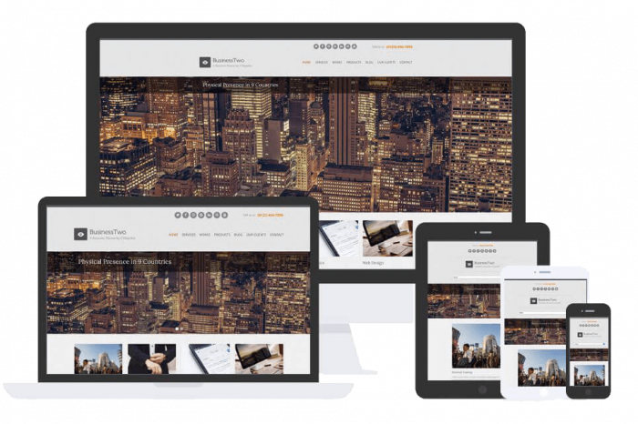 BusinessTwo Theme by Css Igniter Themes