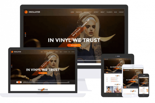 Oscillator Theme by Css Igniter Themes