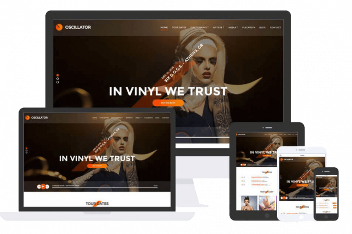 Oscillator Theme by Css Igniter Themes