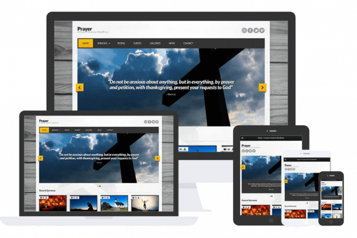 Prayer Theme by Css Igniter Themes