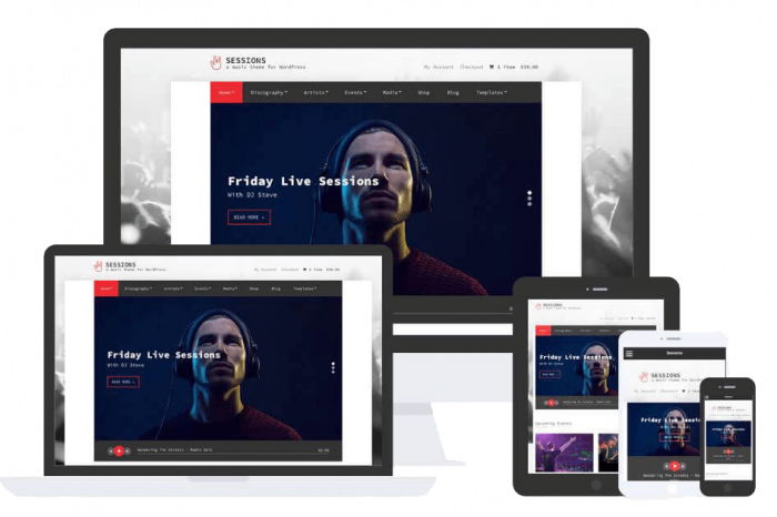 Sessions Theme by Css Igniter Themes