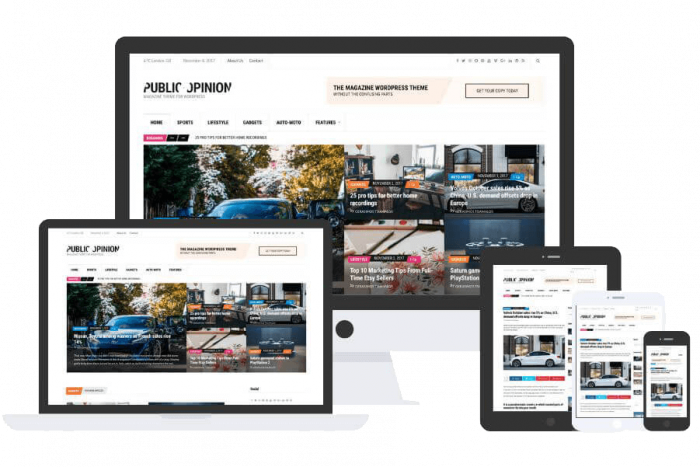 Public Opinion Theme by Css Igniter Themes