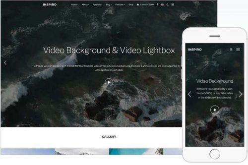 Inspiro Wordpress Theme by WPZOOM
