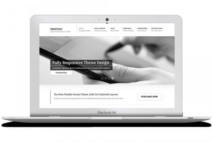 PRESTIGE Wordpress Theme by ZigZagPress