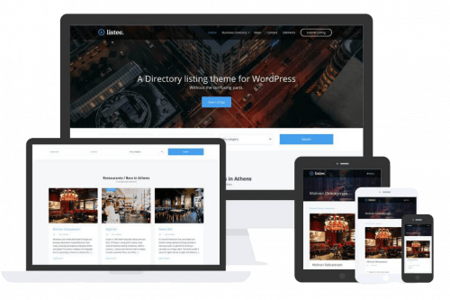 Listee Theme by Css Igniter Themes
