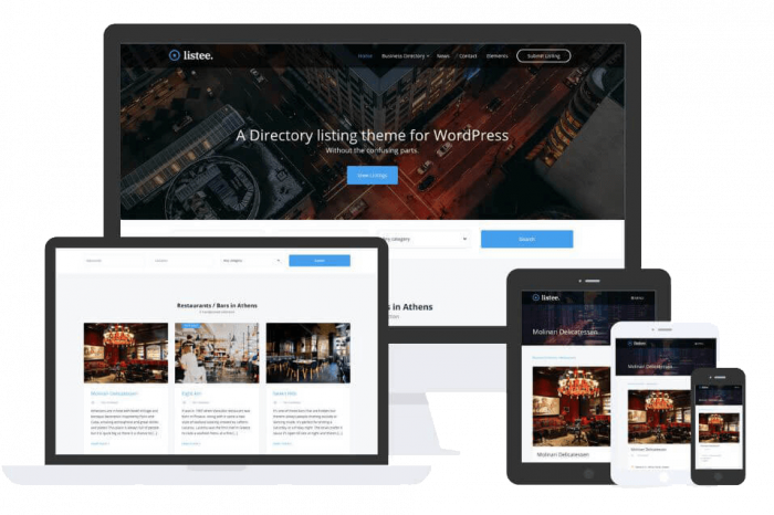 Listee Theme by Css Igniter Themes