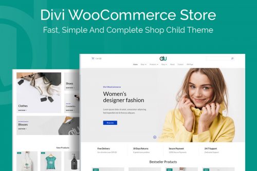 Divi WooCommerce Store Theme