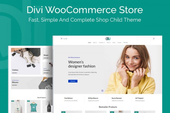 Divi WooCommerce Store Theme