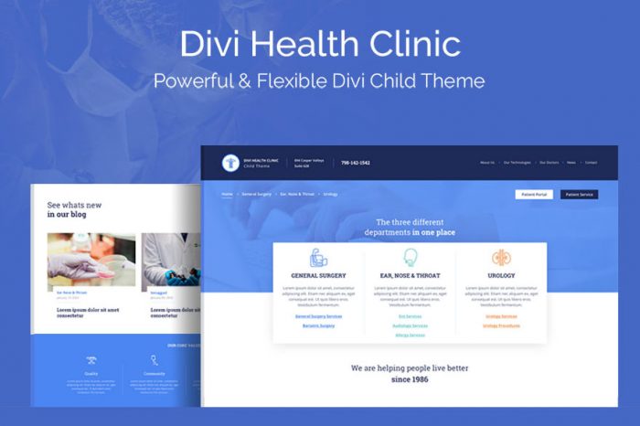 Divi Health Clinic Theme