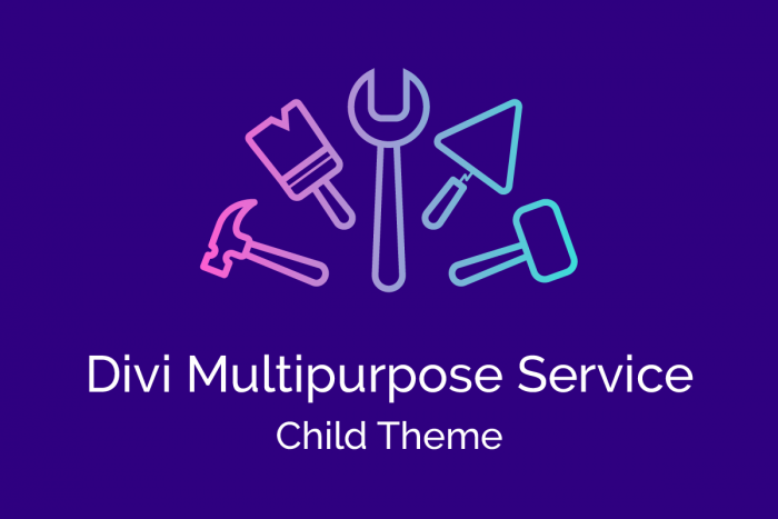 Divi Multipurpose Service Child Theme