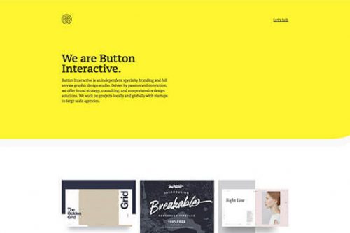 Elementorism Button Interactive Landing Page Template