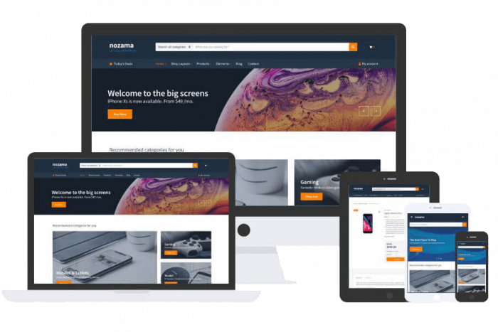 Nozama Theme by Css Igniter Themes