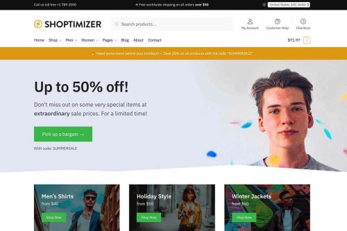 shoptimizer theme - Fastest Woocommerce Theme