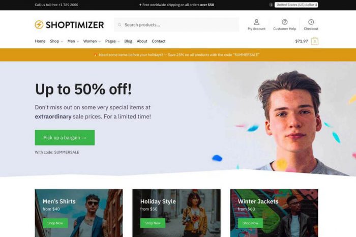shoptimizer theme - Fastest Woocommerce Theme