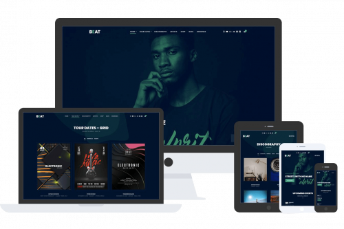 Beat Music Theme by Css Igniter Themes