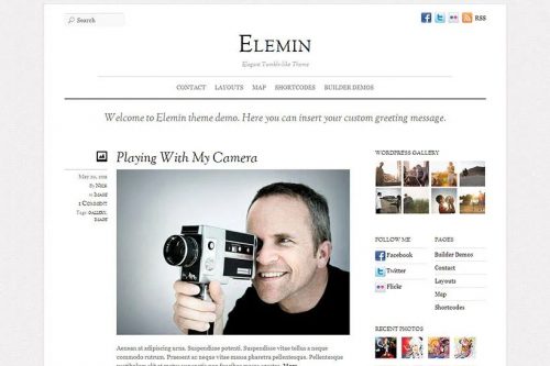 Elemin Wordpress theme by Themify