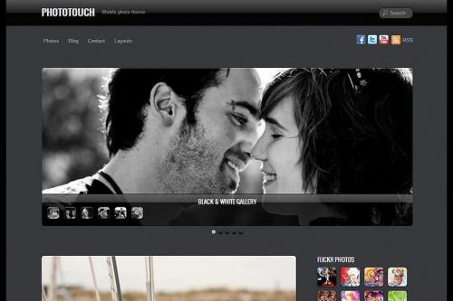 PhotoTouch Wordpress theme by Themify