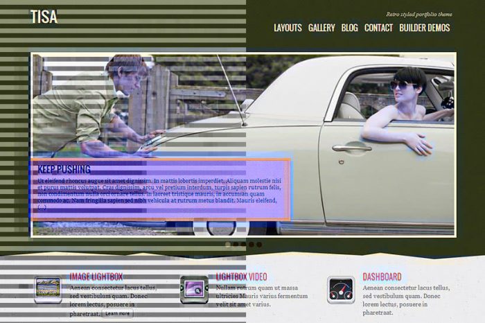 Tisa Wordpress theme by Themify