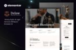 Delaw – Notary Public & Legal Services Elementor Template Kit