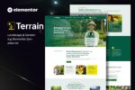 Terrain – Landscape & Gardening Elementor Template Kit