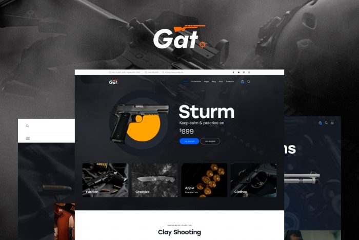 Gat Theme by ThemeRex