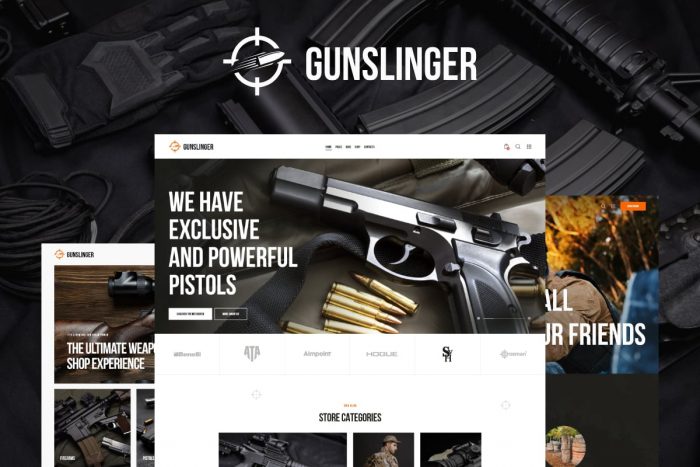 Gunslinger Theme by ThemeRex