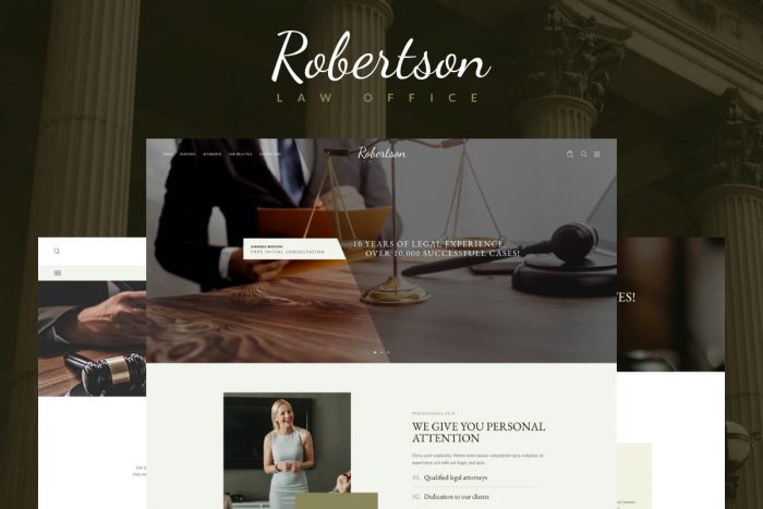 Law Office Theme by ThemeRex