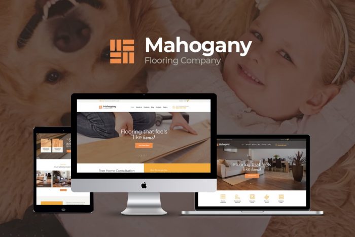 Mahogany Theme by ThemeRex
