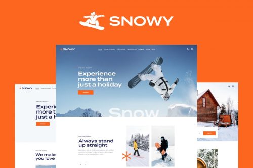 Snowy Theme by ThemeRex