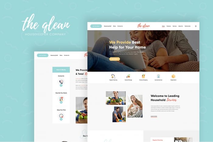 The Qlean Theme by ThemeRex