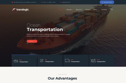 Translogic Theme by ThemeRex