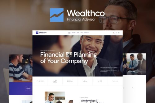 WealthCo Theme by ThemeRex