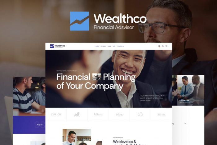 WealthCo Theme by ThemeRex