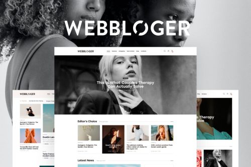 Webbloger Theme by ThemeRex