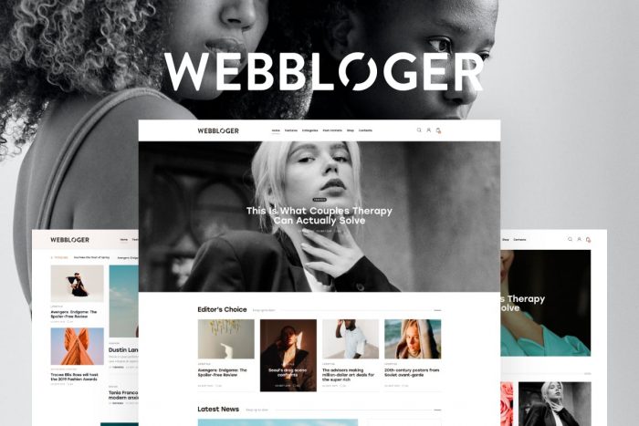 Webbloger Theme by ThemeRex