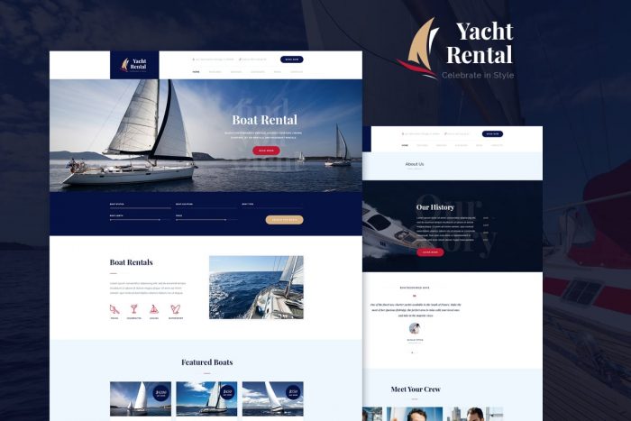 Yacht Rental Theme by ThemeRex