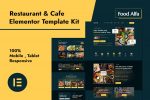 Food Alfa – Restaurant & Cafe Elementor Pro Template Kit