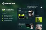 Tridique – 3D Printing Manufacturing Elementor Template Kit